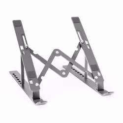 AISENS LPS3M-179, Support pour ordinateur portable et tablette, Gris, Aluminium, 25,4 cm (10"), 38,1 cm (15"), 3 kg