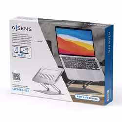AISENS LPS4XL-181 Support de livres Support pour et tablette Argent 17" - Vue supplémentaire 4