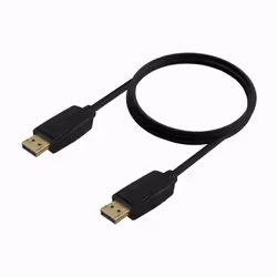 AISENS A124-0738 câble DisplayPort 1 m Noir