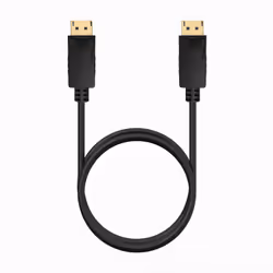 AISENS A124-0738 câble DisplayPort 1 m Noir