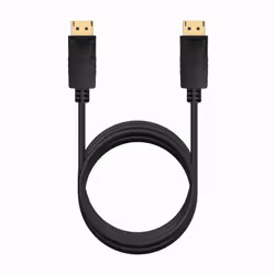 AISENS A124-0740 câble DisplayPort 2 m Noir