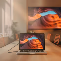 AISENS A124-0741 câble DisplayPort 3 m Noir - Vue supplémentaire 4