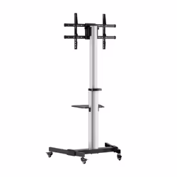 AISENS FT86TRE-197 support pour téléviseur 2,18 m (86") Noir, Argent