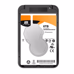 AISENS ASE-2521B Boîtier de disques de stockage Boîtier HDD Noir 2.5" Alimenté par port USB