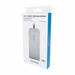 AISENS ASUC-12P005-GR station d'accueil Avec fil USB 3.2 Gen 1 (3.1 Gen 1) Type-C Gris - Vue supplémentaire 6