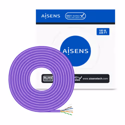 AISENS A135-0747 câble de réseau Violet 100 m Cat6 U/UTP (UTP)