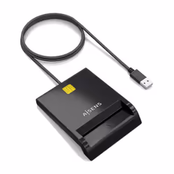 AISENS ASCR-SN06-BK, USB 2.0, 1 m, Noir
