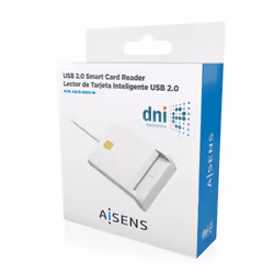 AISENS ASCR-SN07-W lecteur de cartes à puce Intérieure USB USB 2.0 Blanc - Vue supplémentaire 6