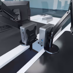 AISENS MPC05-205 support pour unité centrale Support de CPU monté sur le socle de l'écran Noir - Vue supplémentaire 4