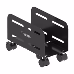 AISENS MPC06-207 support pour unité centrale Support CPU de chariot Noir