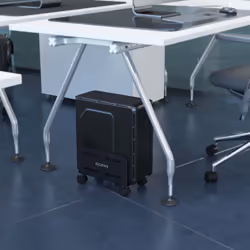 AISENS MPC06-207 support pour unité centrale Support CPU de chariot Noir - Vue supplémentaire 5