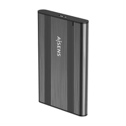 AISENS ASE-2526GR Boîtier de disques de stockage Boîtier HDD Gris 2.5" Alimenté par port USB