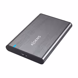 AISENS ASE-2526GR Boîtier de disques de stockage Boîtier HDD Gris 2.5" Alimenté par port USB
