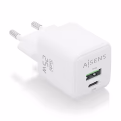 AISENS ASCH-25W2P014-W, Intérieure, Secteur, 12 V, Blanc