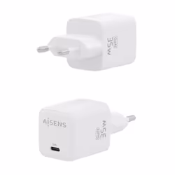 AISENS ASCH-35W1P016-W chargeur d'appareils mobiles Universel Blanc Secteur Charge rapide Intérieure