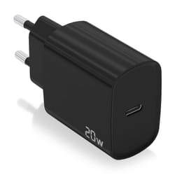 AISENS A110-0753 chargeur d'appareils mobiles Universel Noir Secteur Charge rapide Intérieure
