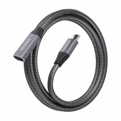 AISENS A107-0761 câble USB 1,5 m USB 3.2 Gen 2x2 USB C Gris
