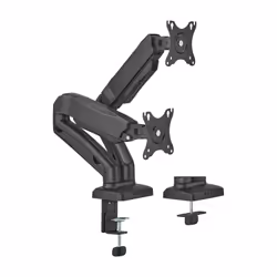 AISENS DT32TSR-221, Pince/boulon, 18 kg, 43,2 cm (17"), 81,3 cm (32"), 100 x 100 mm, Noir