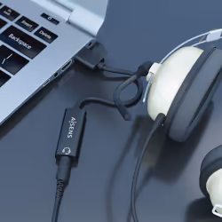 AISENS A106-0770 changeur de genre de câble USB-A 3,5 mm Noir - Vue supplémentaire 4