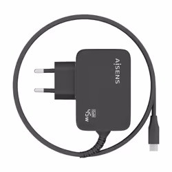 AISENS ASCH-1PD45WL032-BK chargeur d'appareils mobiles Universel Noir Secteur Intérieure