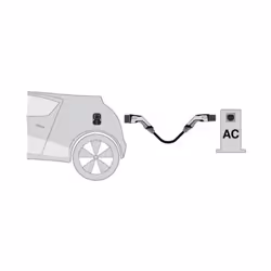 Wallbox E003 câble de chargement de véhicules électriques Noir Type 2 Type 1 1 5 m