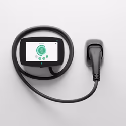 Wallbox Commander 2, Noir, Mur, 17,8 cm (7"), Noir, Secteur, Type 2