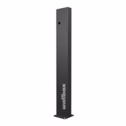 Wallbox Pedestal Eiffel PLP1, Titulaire, Noir, Métal, Extérieure, Wallbox Copper SB, 1 pièce(s)