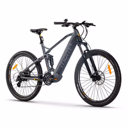 Moma BIE27MTFSRMG18 vélo électrique Gris Aluminium M/L 69,8 cm (27.5") Lithium
