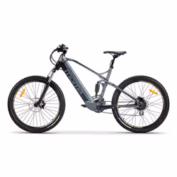 Moma BIE27MTFSRMG18 vélo électrique Gris Aluminium M/L 69,8 cm (27.5") Lithium