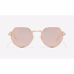 Hawkers Aura or rose, Adulte, Unisexe, Rond, Rond, Cerclé, Or