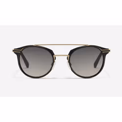 Hawkers Citylife noir mat, Adulte, Unisexe, Rond, Rond, Cerclé, Noir, Or