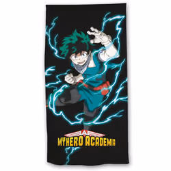 Serviette de plage en coton Educa Borras My Hero Academia