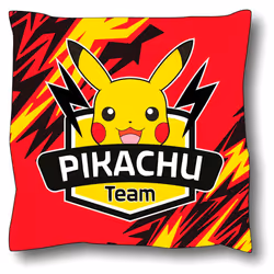 Coussin Nintendo Pokémon Team Pikachu