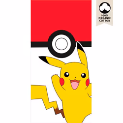 Pokémon Serviette de plage Pikachu Enfant (140 x 170 cm)