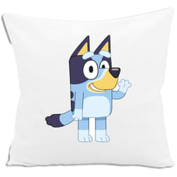 Disney - Coussin Bleu 3D - Confort Ergonomique - Décoration Moderne - 30 x 30 cm - Effet Tridimensionnel