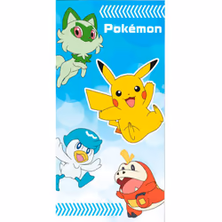 Serviette de plage microfibre Educa Borras Pokémon