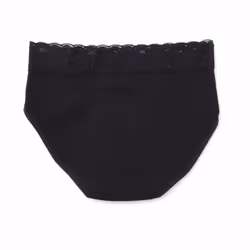 Kiwitas Encaje braguitas menstruales negro #M