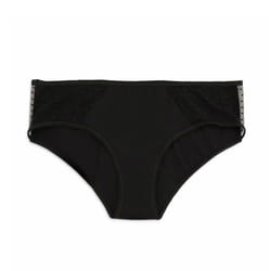 Kiwitas Classic Plumeti culotte menstruelle noire #S