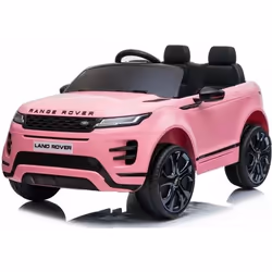 Voiture électrique pour enfant - Land Rover Range Rover Evoque - Rose - Batterie 12v et télécommande