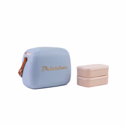 Polarbox CoolerBag, Bleu, Marron, Or, Polypropylène (PP), Polystyrène, Espagne, 6 L, 24 h, 1 pièce(s)