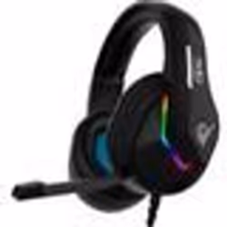 Casque avec Microphone - Phoenix - X-IO RGB - Noir - Stéréo - Circum-aural - Filaire