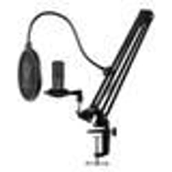 Phoenix Microphone USB Condensateur Professionnel Studio Streaming Bras articulé réglable support anti-vibration filtre