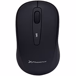 Souris sans fil Phoenix M250 - PHOENIX TECHNOLOGIES - Noir - Silent Click - 1600 DPI - USB