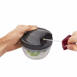 JATA AC57E ustensile pour râper et émincer Noir, Transparent