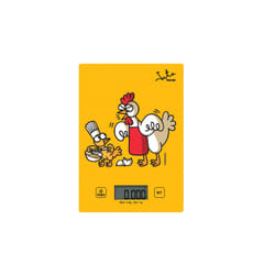 JATA Mod. 731K Jaune Rectangle Balance de ménage électronique
