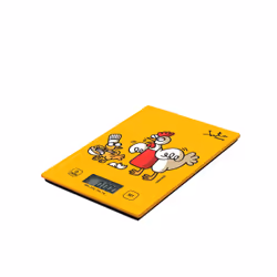 JATA Mod. 731K Jaune Rectangle Balance de ménage électronique