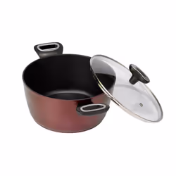 JATA CF924 marmite 4 L Rouge Aluminium