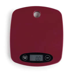 JATA HBAL1203 escabeaux de cuisine Bordeaux Comptoir Rectangle Balance de ménage électronique