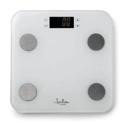 JATA HBAS1501 balance Rectangle Gris, Blanc Pèse-personne électronique