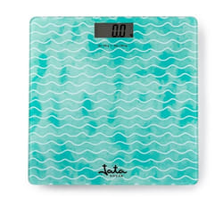 JATA HBAS1490 balance Carré Cyan Pèse-personne électronique